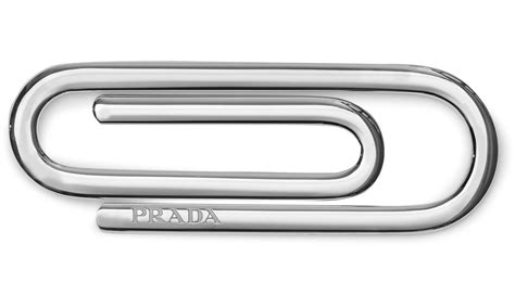 prada paperclip.